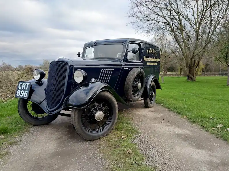 Meet our 1937 Ford Model Y Van