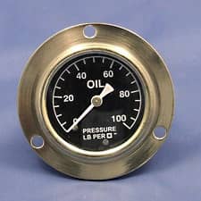 Brass Oil pressure Gauge