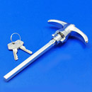 Door retainer check straps and footman staples