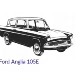 Fitting a new boot handle on Ford 105E 100E