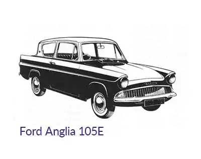 Fitting a new boot handle on Ford 105E 100E