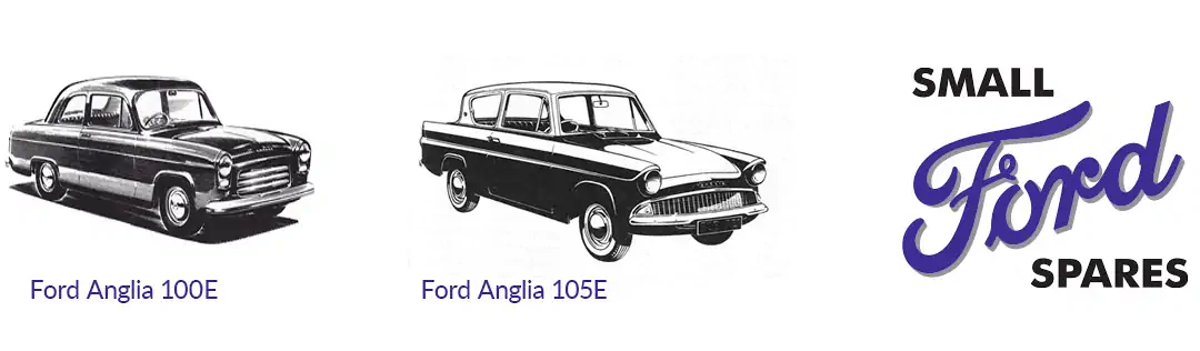 Fitting a new boot lid handle to a Ford 105E